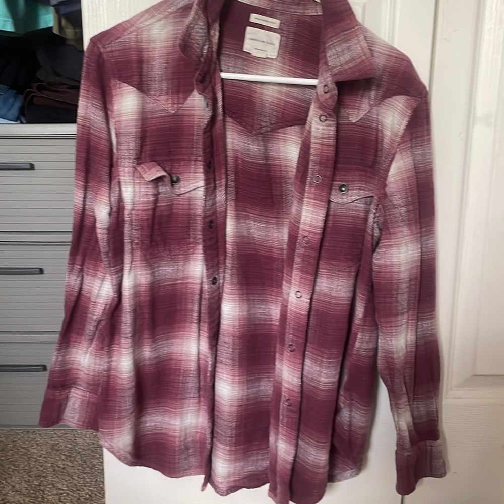 Womens Oversized  Flannel
